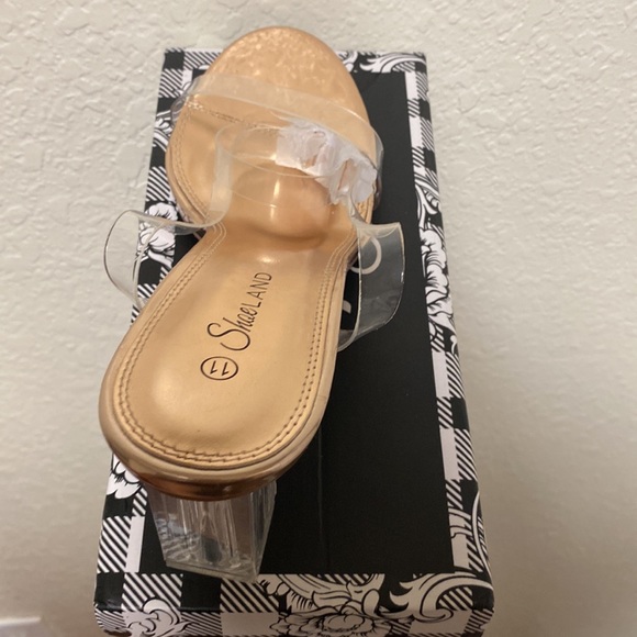 Clear chunky heel - Picture 6 of 9